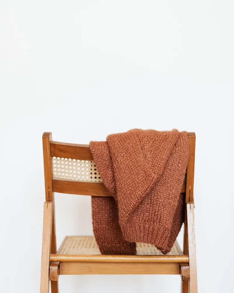 Yün Karışımlı Örgü Kazak