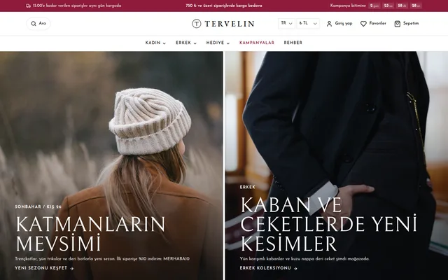 Butik Moda teması ekran görüntüsü